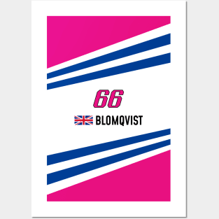 IndyCar 2024 - #66 Blomqvist Posters and Art